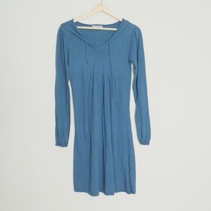 Michael Stars MicroJersey Hoodie Dress